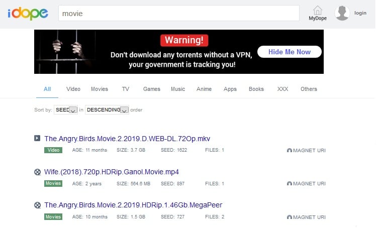 idope-torrent-sites